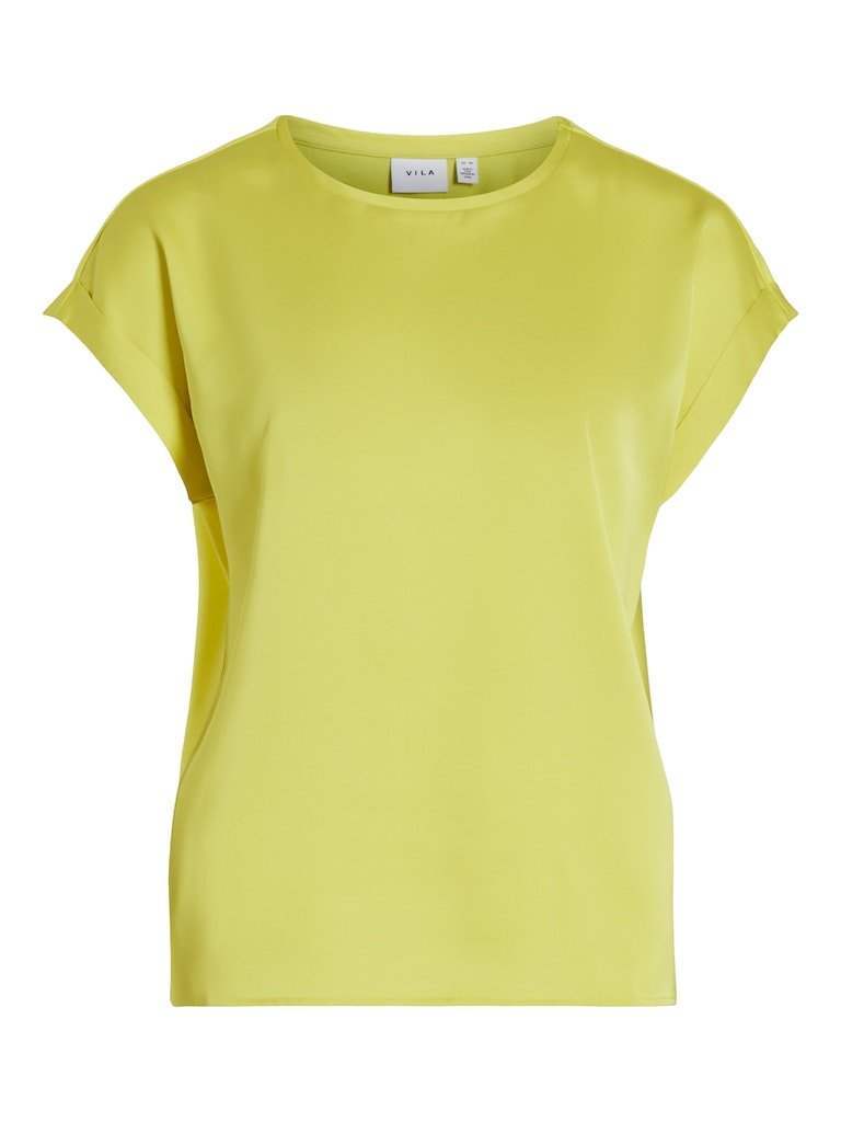 Green Sheen Tops - Viellette S/S Satin Top Noos - SS24 van Vila
