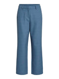 Federal blue Broeken - Vikamma Hw Pant - Noos van Vila