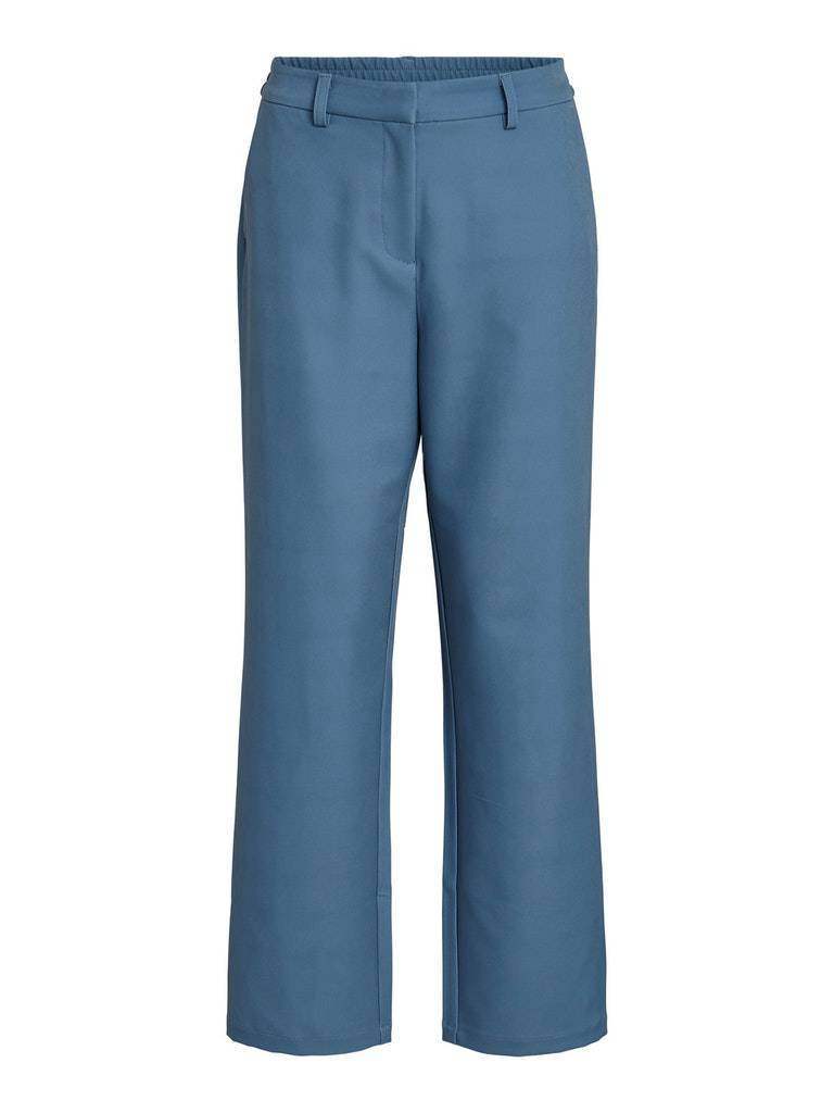 Federal blue Broeken - Vikamma Hw Pant - Noos van Vila