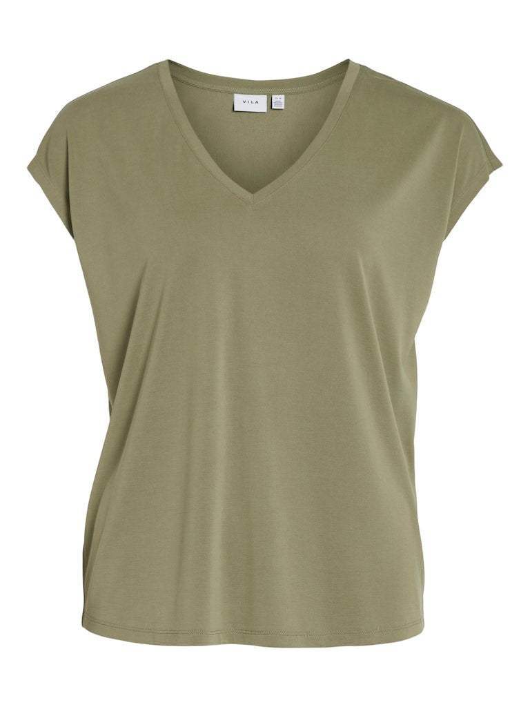 Tops - Vimodala V-Neck S/S Top Noos van Vila