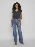 T-shirts - Vimodala V-Neck S/S Top - Noos SS24 van Vila