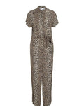 Feather Gray Leo Jumpsuits - Violine S/S Jumpsuit van Vila