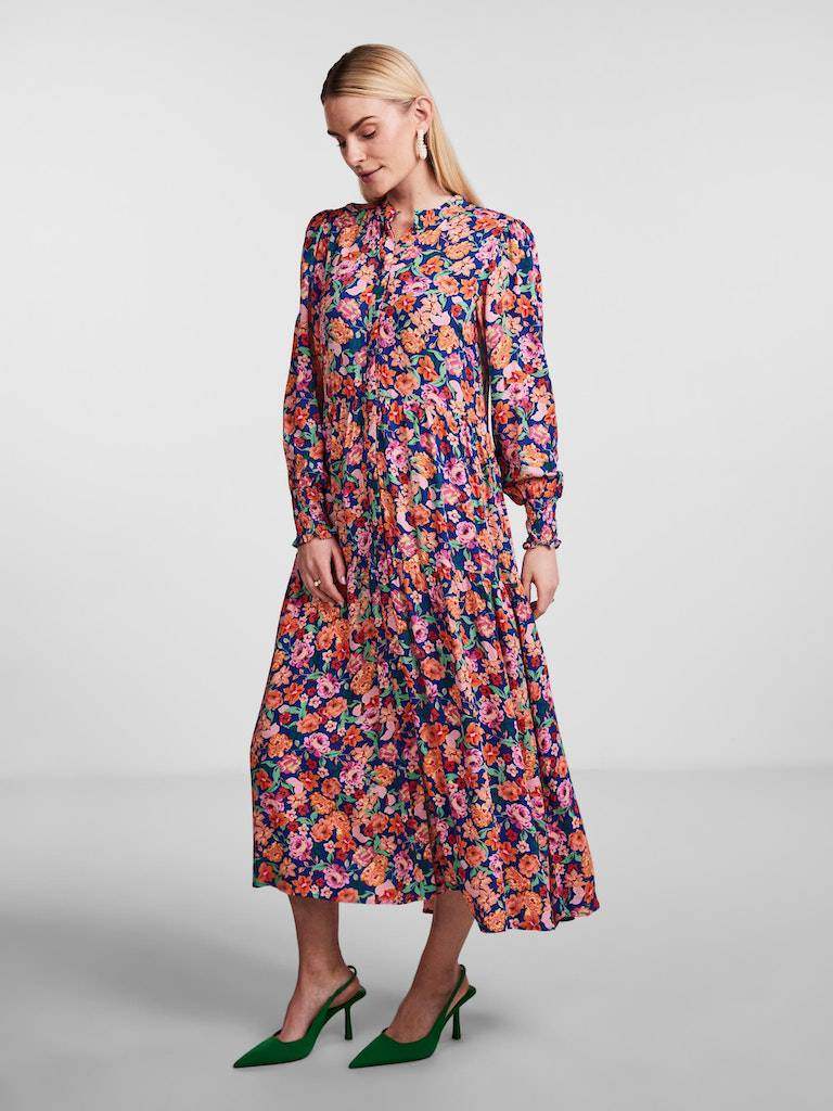 Jurken - Yasalira Ls Long Dress van Y.A.S