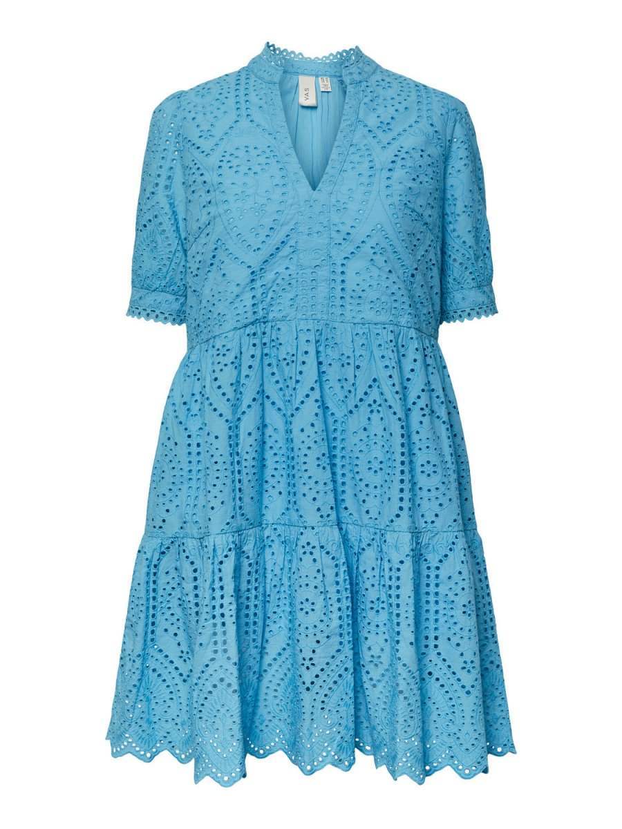 Star White Jurken - Yasholi Ss Dress Noos van Y.A.S