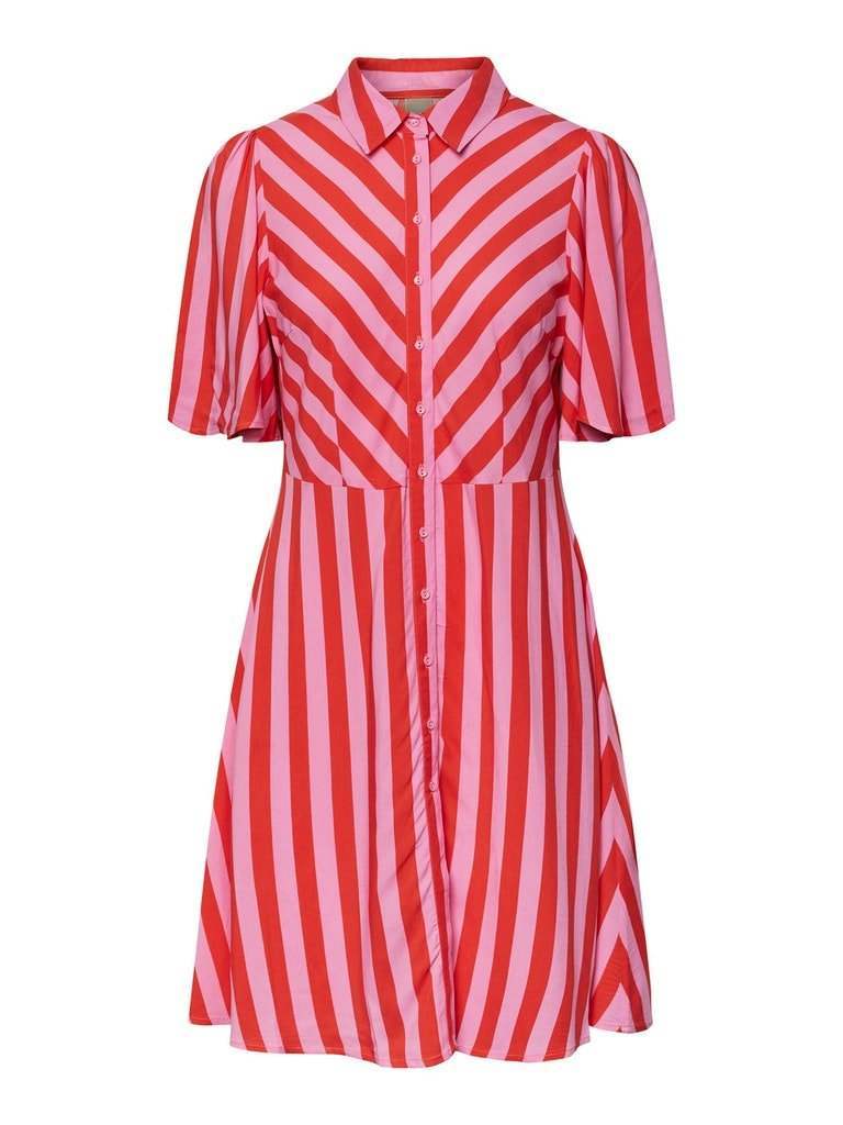 Cyclamen BITTERSWEET Jurken - Yassavanna 2/4 Shirt Dress Noos van Y.A.S