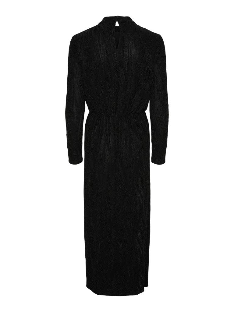 Black Jurken - Yasyen Ls Long Dress van Y.A.S
